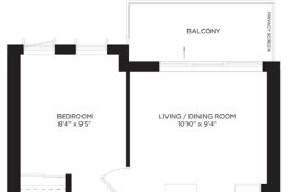 1810 - 55 Regent Park Blvd - Floorplan - 800x530