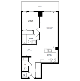 1214 - 260 Sackville St - Floorplan - 800px