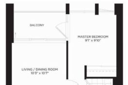 322 - 55 Regent Park Blvd - Floorplan - Cropped