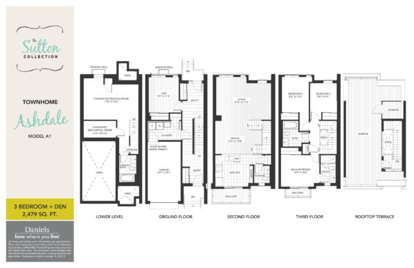 The Sutton Collection - Floorplans - Ashdale - Regent Park