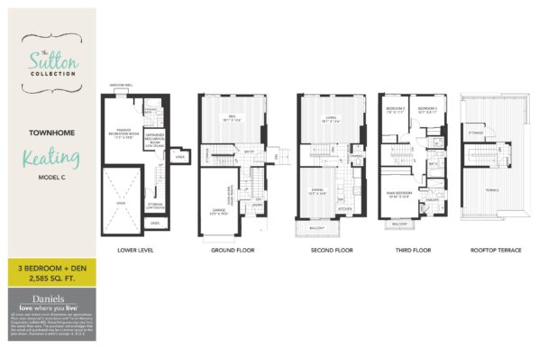 The Sutton Collection - Floorplans - Keating - Regent Park