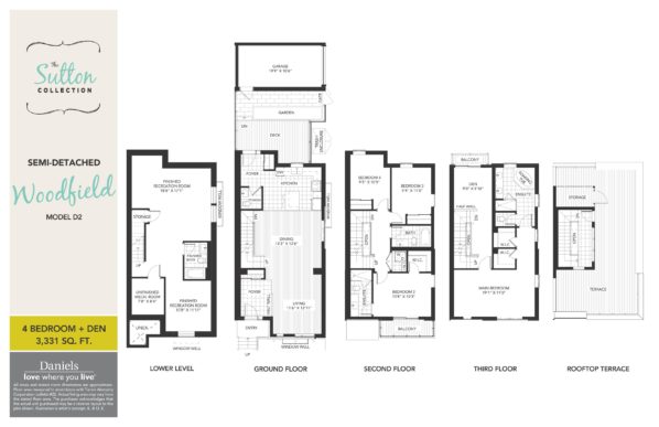 The Sutton Collection - Floorplans - Woodfield - Regent Park